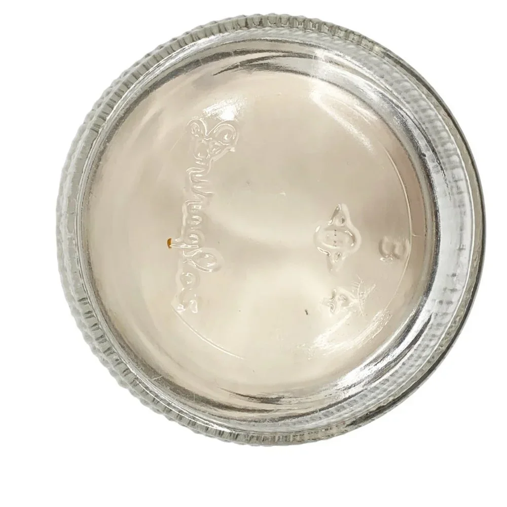Vintage Dreskin Coolies Cleansing Pads Jar Empty Vanity Advertising MCM 40s Prop